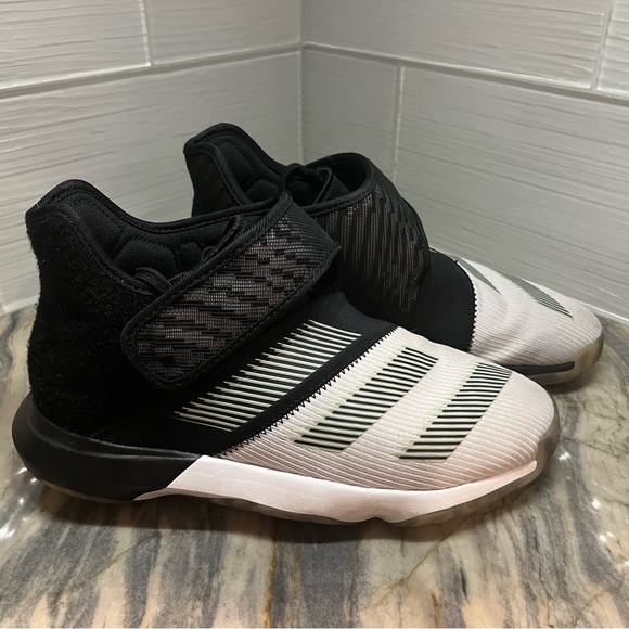 Size 6 - adidas Harden B/E 3 Core Black White Basketball...